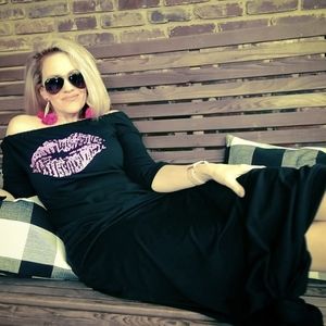 Kissy Off the Shoulder Dress